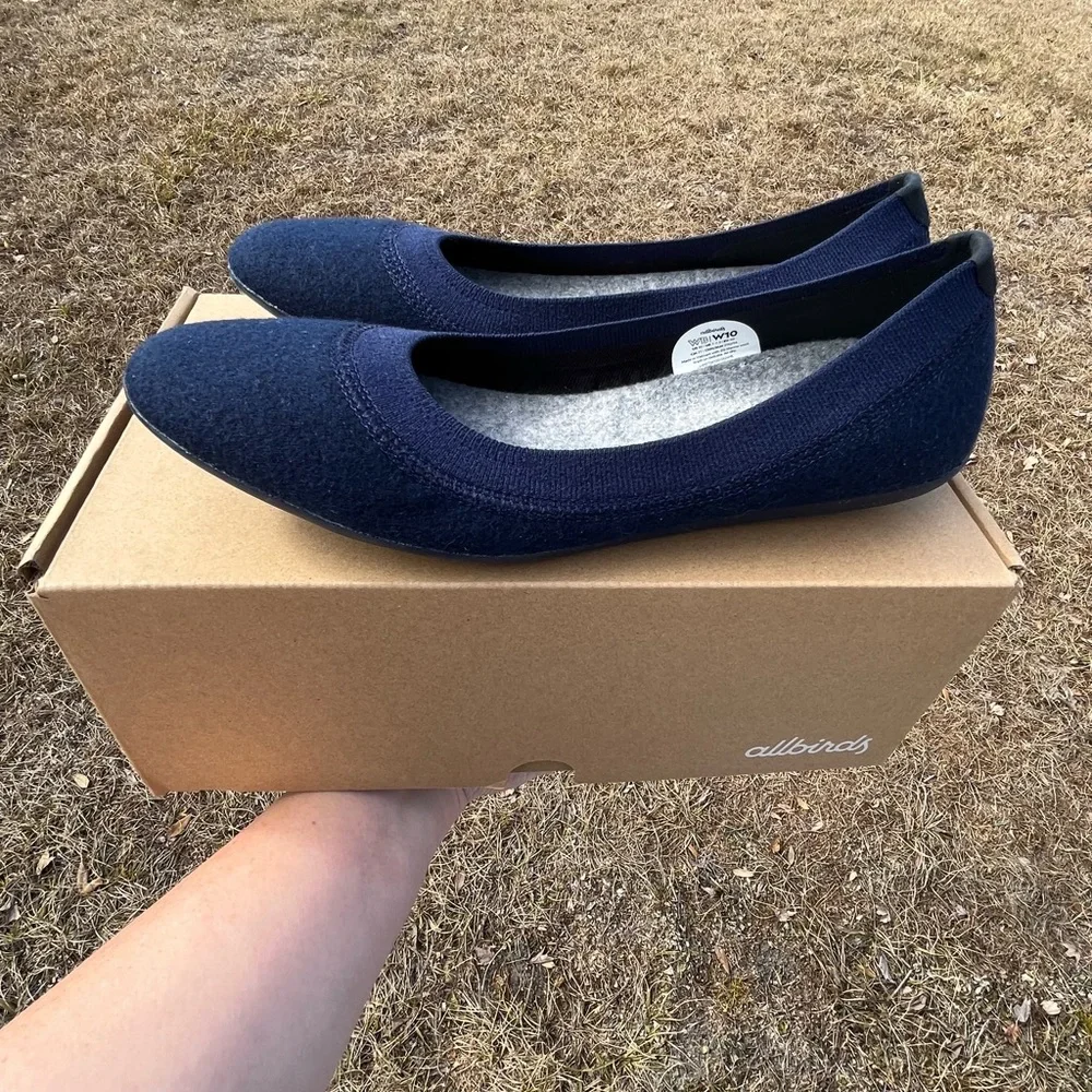 NWT Allbirds Deep Navy Wool Breezer Size 8.5 & 9
